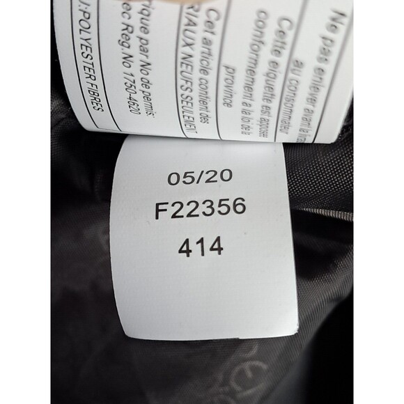 Women's Grey Hooded Puffer Jacket Size Large French Connection Gray - Picture 12 of 14